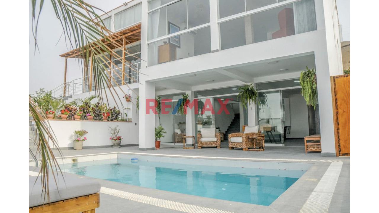 Alquilo Hermosa Casa Residencial Marina Lancheros - Frente Al Mar De Ancón